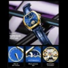 LIGE Luxury Mens Rectangular Dial Mechanical Watches Waterproof Leather Automatic Luminous Watch Business Men relogios masculino 6