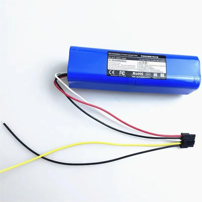 6500mAh Battery For CECOTEC CONGA 4090 Robot Vacuum Cleaner Accessories  Spare Parts Tool