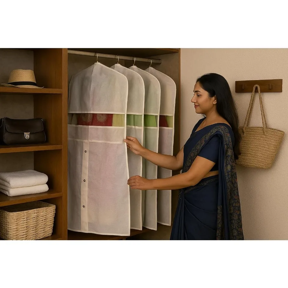 Breathable Garment Bags for Suits and Dresses