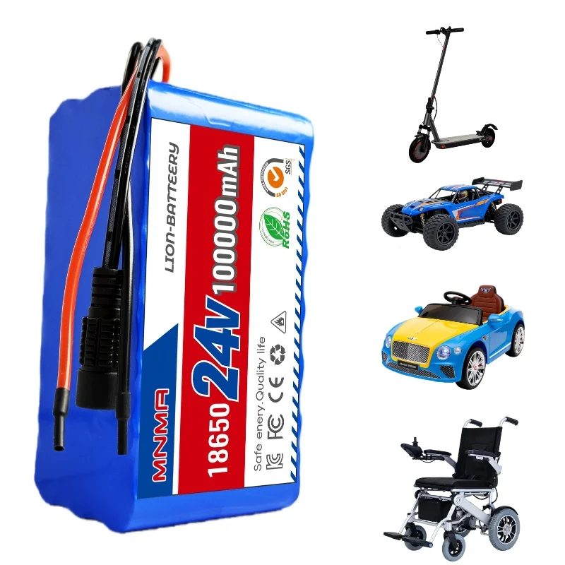 24V 100Ah 7S3P 21700 Li-ion Battery Pack 29.4V 100000mAh B icycle wheelchair Mop