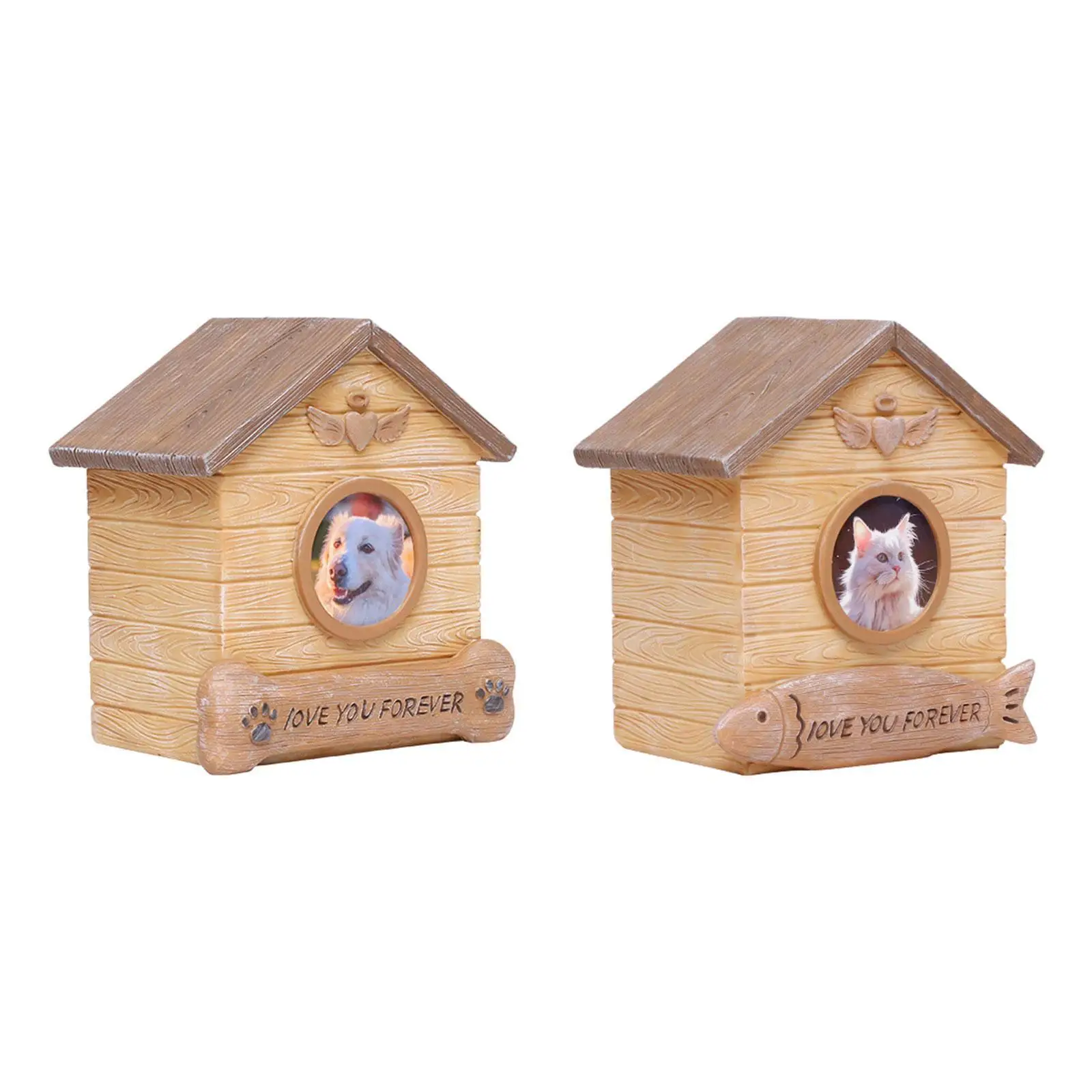 Pet Cremation Urn Pet Memorial Box Pet Loss Remembrance Gift Memory for Dogs and Cats Memorial Keepsake Urn