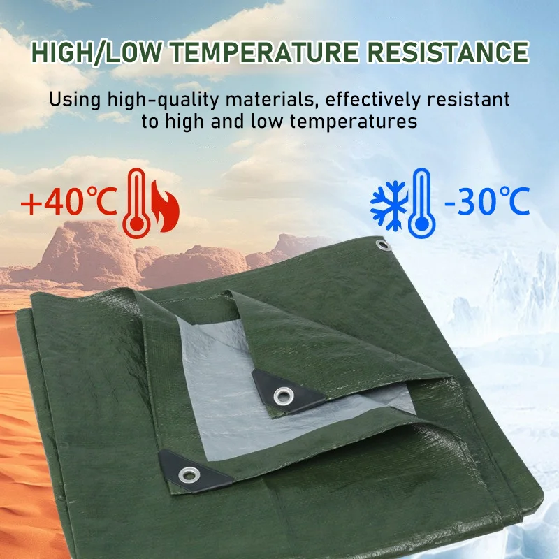 Green Waterproof Tarpaulin 2