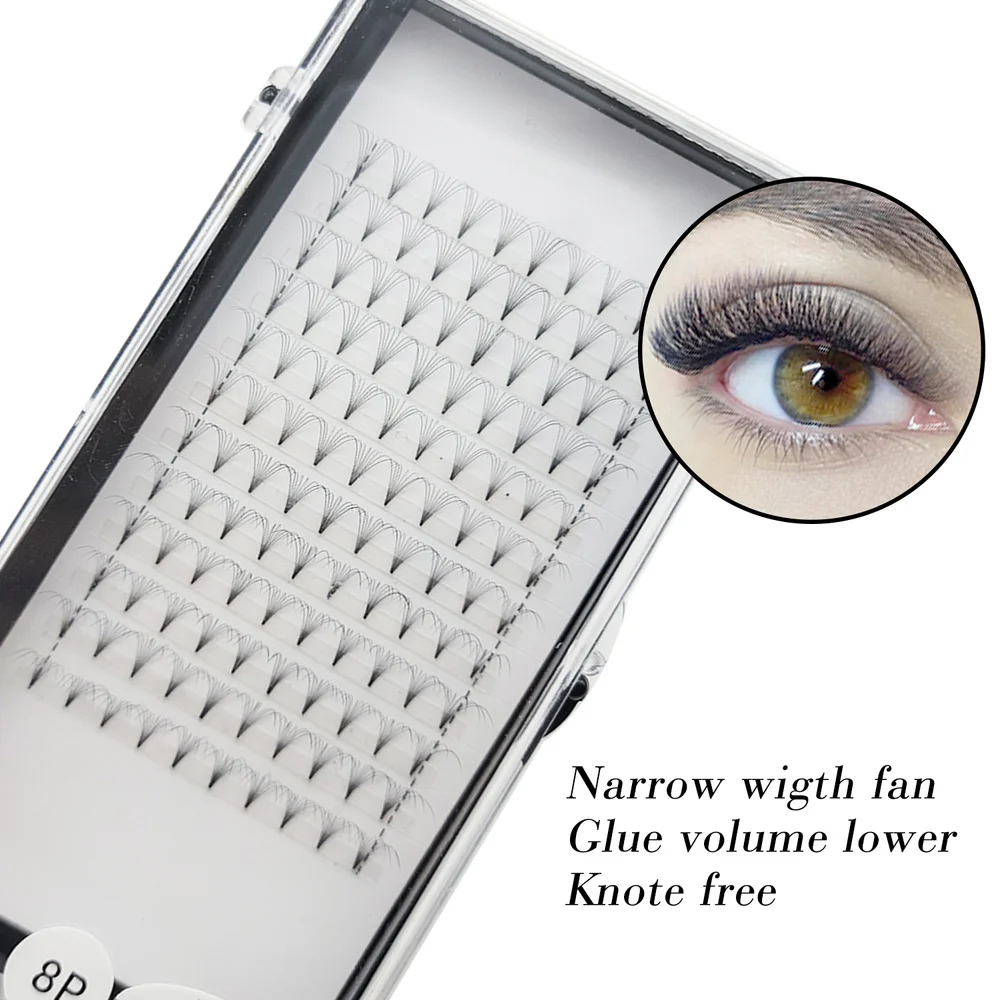 Easy Fans Volume Lashes Extensions Auto Fans Wimpern Falsche Blüte Auto Fan Wimpern Blooming Volume Cilios Maßgeschneidert