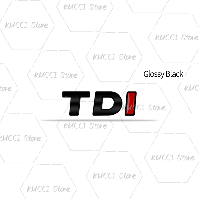 Acheter Autocollant 3D En Métal Avec Logo TDI, Emblème De Calandre