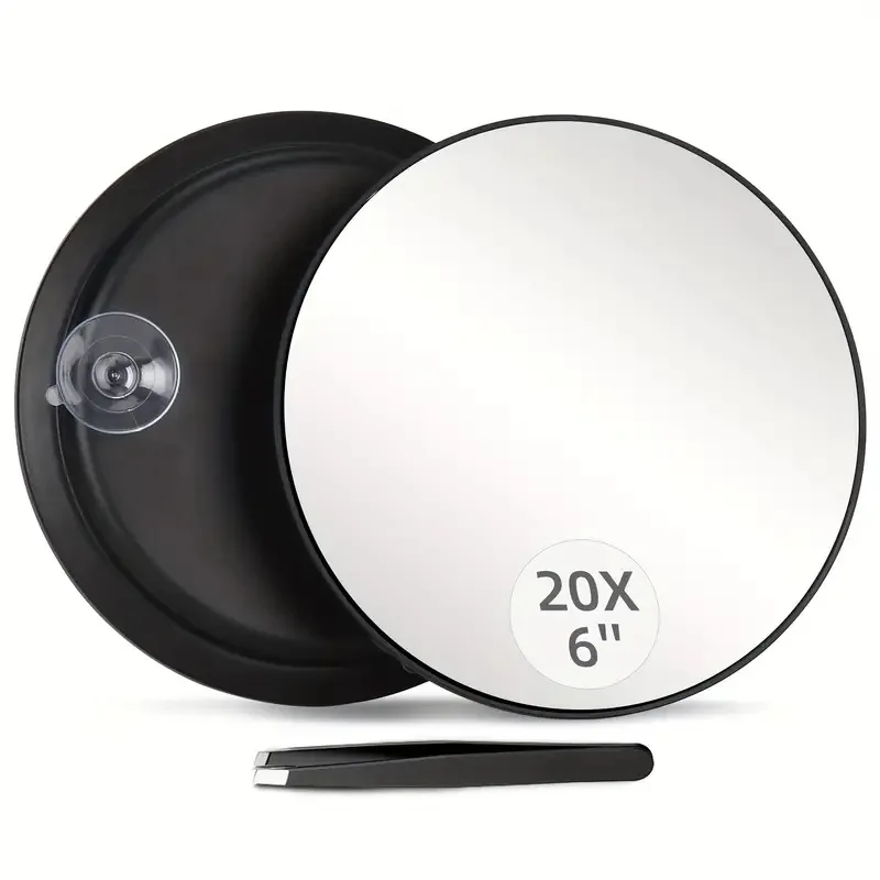 Portable Magnifying Mirror Portable Handheld Magnifying Makeup Mirror for Home Travel Beauty Tool 10x/20x/30x Magnification 6