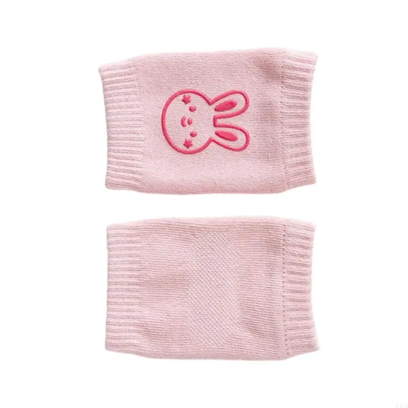 L41D Infant Nonslip Knee Protectors Leg Warmer Safety Protector for Baby Aged 6 to 24Months Ensures Crawling Safety