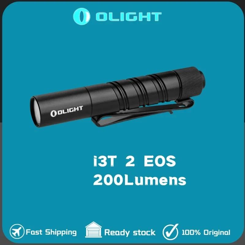 Olight I3T 2 Eos Piccola Torcia Edc 200Lumen Con Batteria Aaa