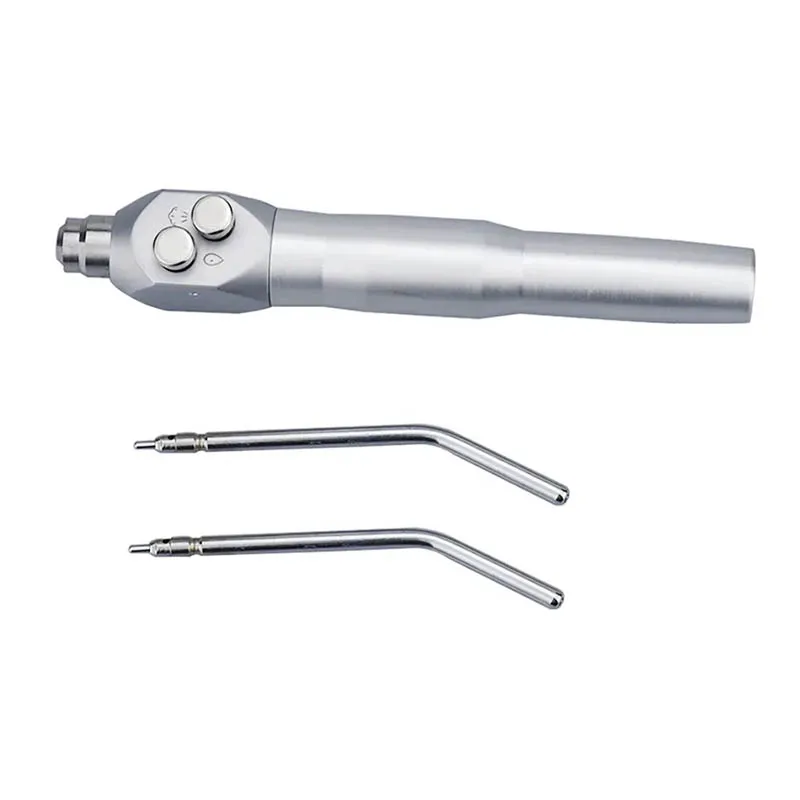 

Dental Straight Three Way Syringe With Two Nozzles Tips Straight Handpiece Dental Chair Unit Dentistry Materials Equipment Tool