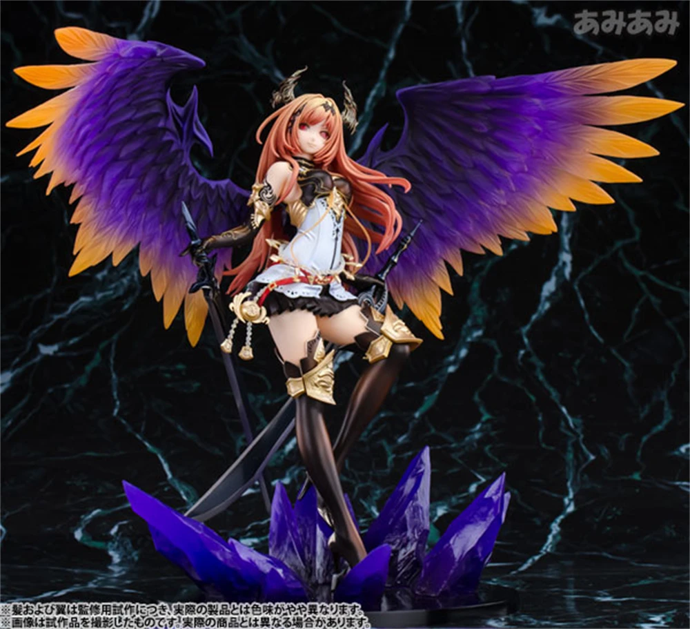 

Anime Rage of Bahamut - Dark Angel Olivia 1/8 Complete PVC Action Figure Game Statue Collectible Model Kids Toys Doll Gifts