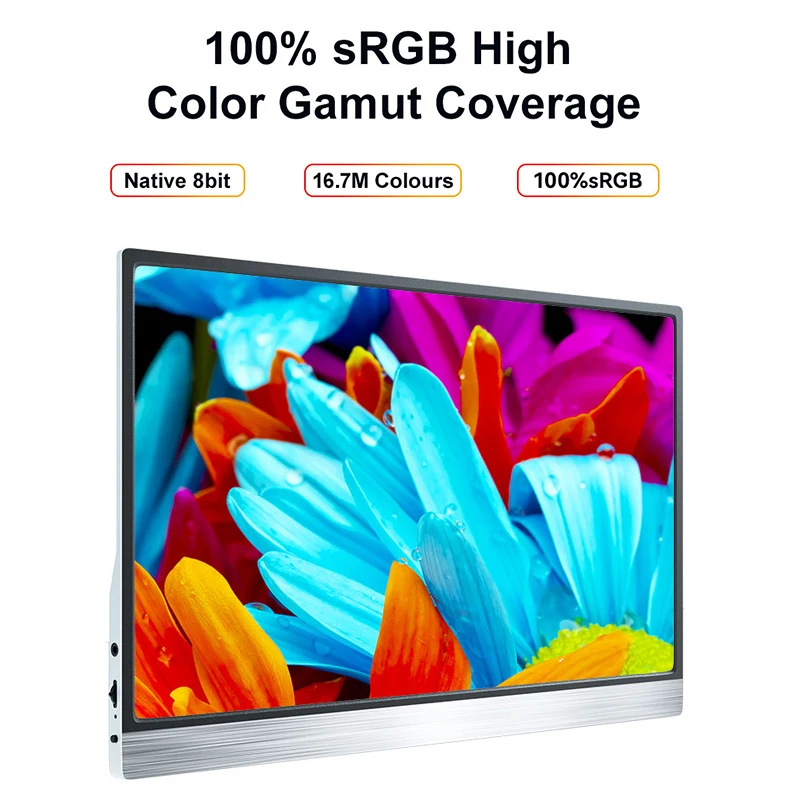˷̴ ձ  HDR  ÷, ǻ Ʈ Xbox PS4/5 ġ ޴ , 100% sRGB IPS ũ, 15.6 ġ, 1080P