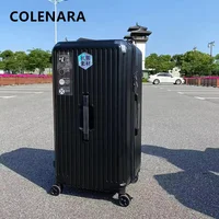 Valise à roulettes COLENARA grande capacité, épaisse, pour étudiants, hommes et femmes, avec cinq roues et amortisseurs 6