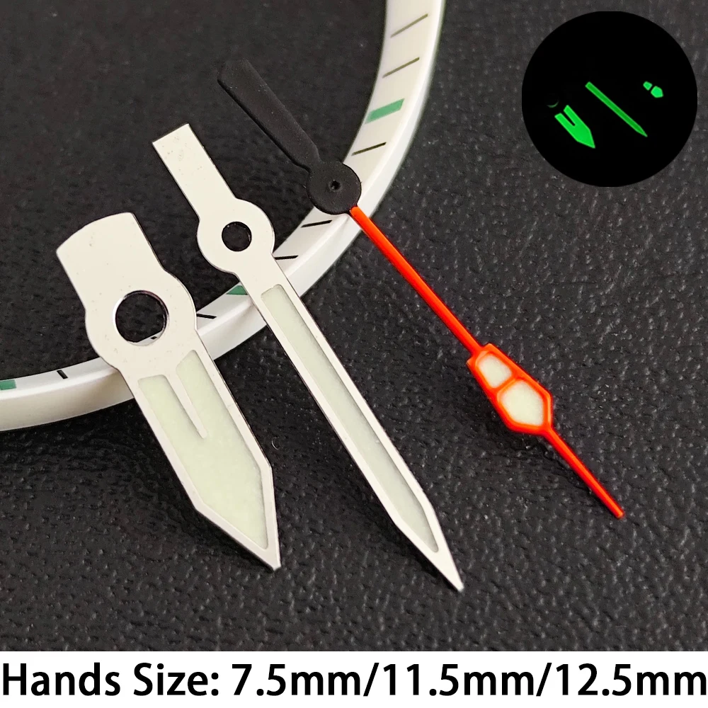 Green Luminous Watch Hands for Mechanical Movements - Replaceable Accessories