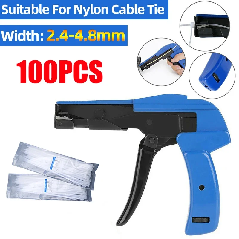 Nylon Zip Tie Pliers HS600A Fastening Cutting Tool for Nylon Cable Tie