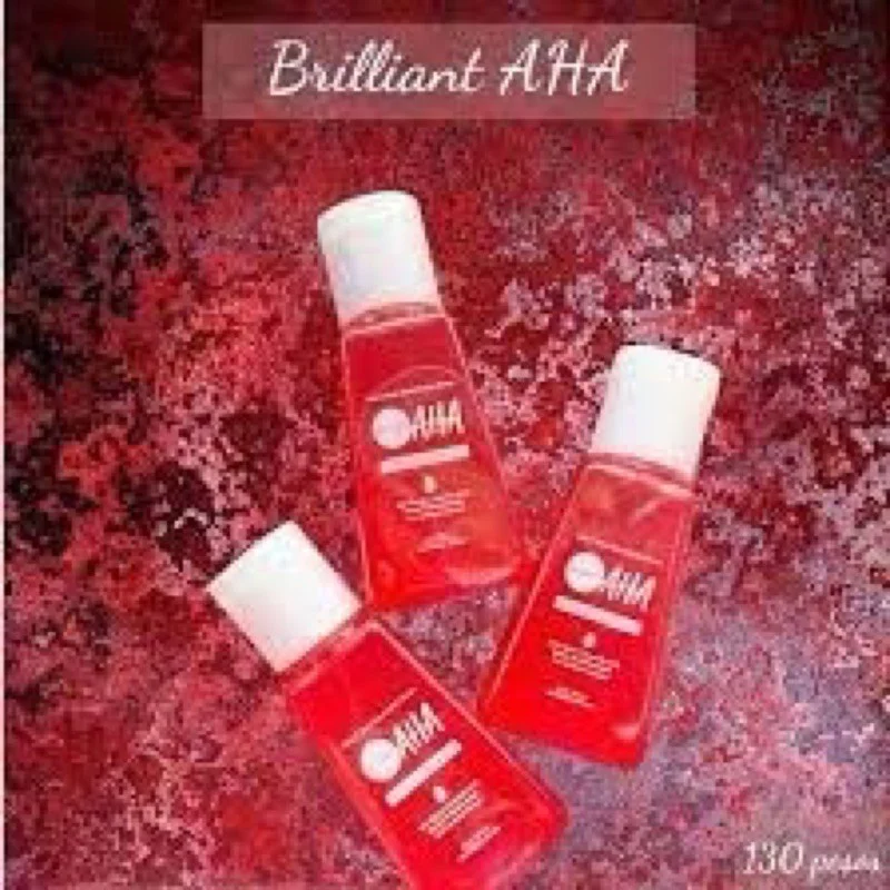 BRILLIANT Serum AHA 30ml (Gambar) 100% ORI HQ Hot Sale Skincare 5