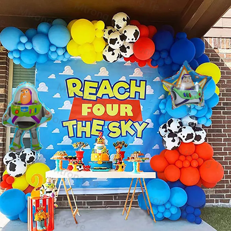 Balloon Decoracion Tematica Buzz Lightyear Woody Toy Story