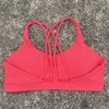 Women Cross Straps Sports Bra Gym Workout Crop Top Yoga Vest High Impact Fitness Bralette Push Up Running Tight Padded Underwear 3