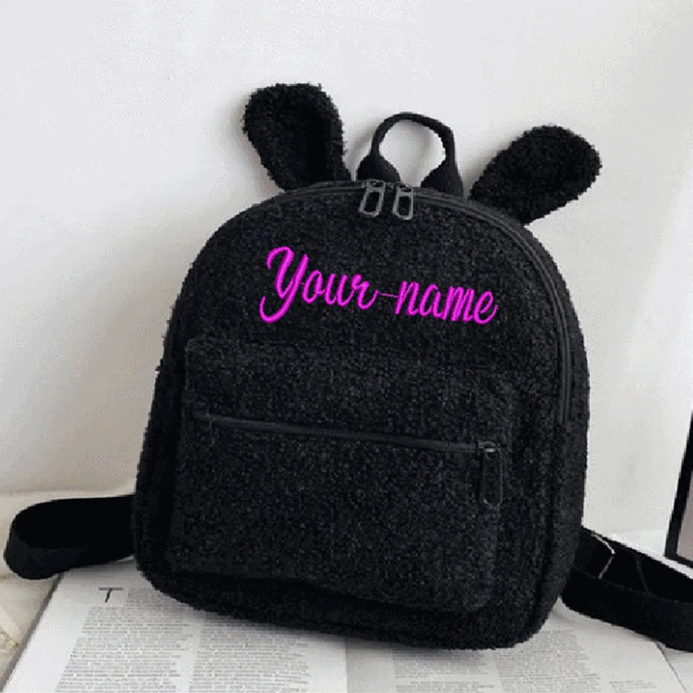 Embroidered Toddler School Backpack, Personalised Small Bag, Boys
