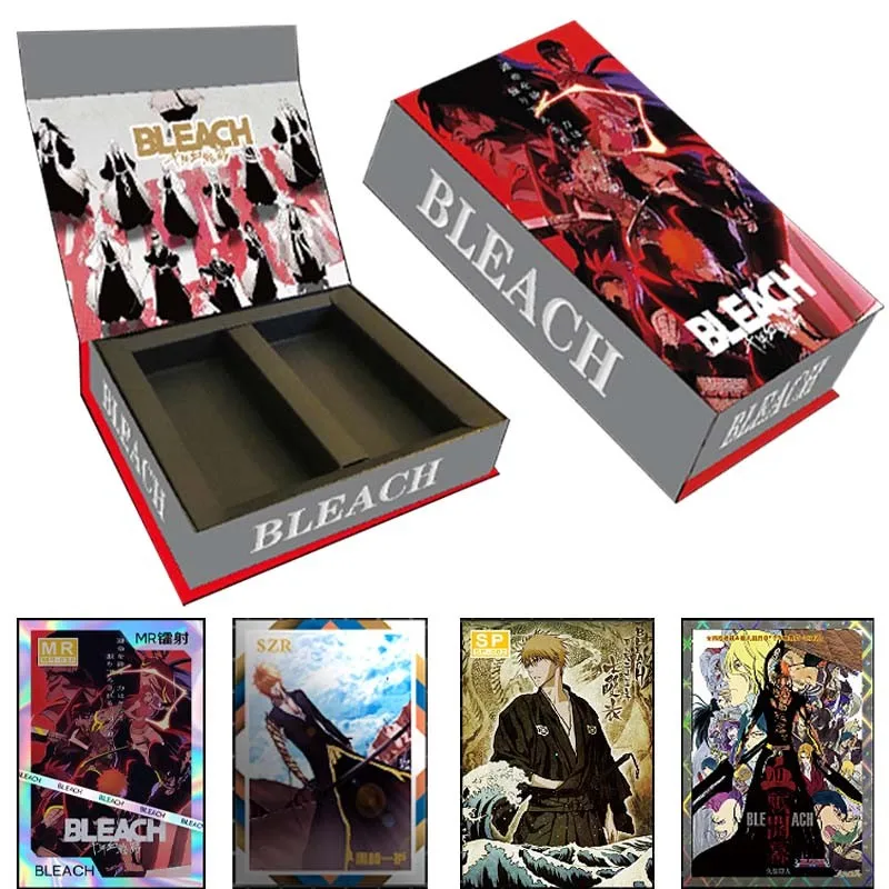 

New Original Anime Characters Bleach Cards TCG Card Game Cards Role Playing Board Game Collectible Cards Toy Gifts