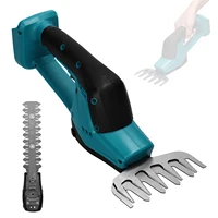 Cordless Hedge Trimmer Pruning Shears Portable Electric Trimmer Grass Shear Lawn Hedge Fence Weeder Mower Gardening Tool 1