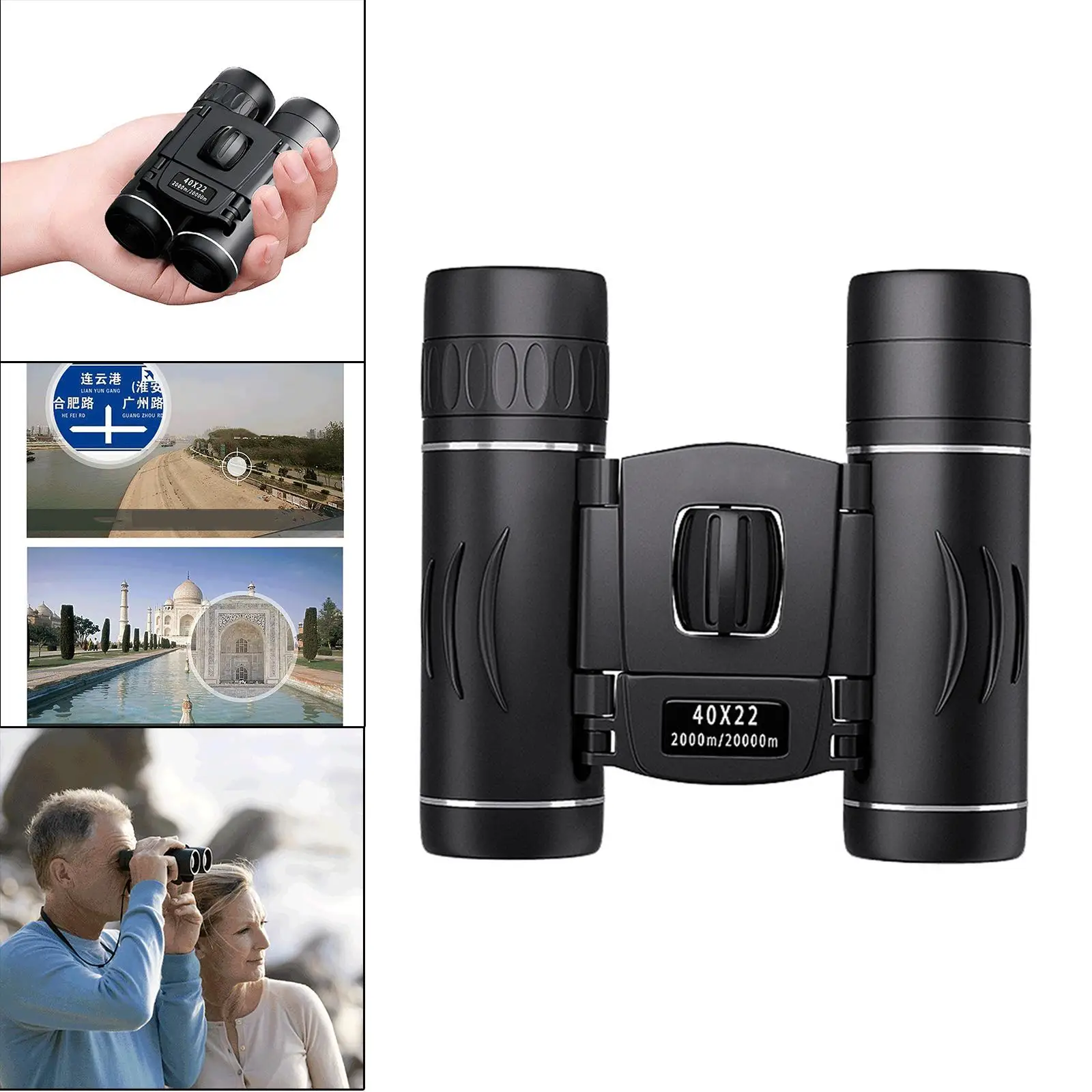 40x22 Binoculars Mini Telescope High-Resolution for Travel Children