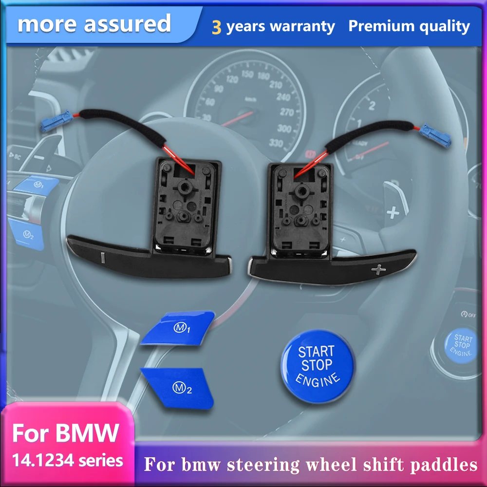 

Steering Wheel Shifter Paddle M1 M2 Switch Replace Engine Button For BMW X5 6M F15 F6 F20 F21 F22 F23 F30 F31F32 F33 F80 F82 F87