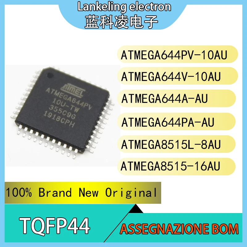 

ATMEGA644PV-10AU ATMEGA644V-10AU ATMEGA644A-AU ATMEGA644PA-AU ATMEGA8515L-8AU ATMEGA8515-16AU Integrated circuit TQFP44