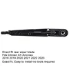 8" Inch Rear Wiper Blade & Arm Set Kit For Citroen C5 Aircross 2018 2019 2020 2023 Windshield Windscreen Clean Rear Window 4