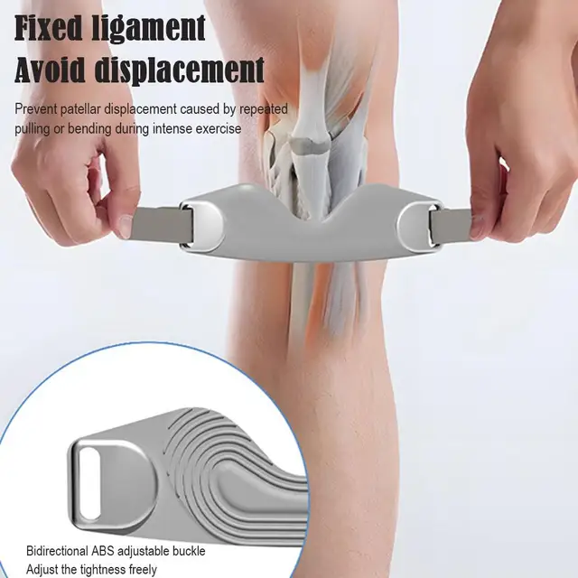 Knee Strap Patella Support Knee Bands Running Badminton Sports Protective Belt Men Women For Tendonitis Running Sports 4