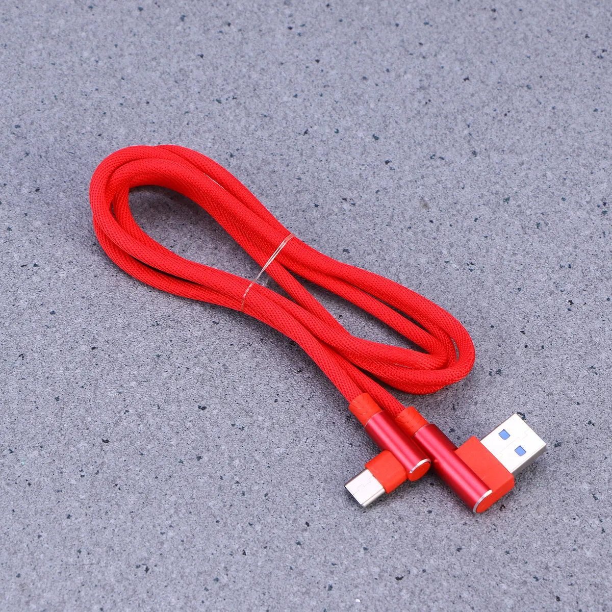 1M 90도 USB 타입 C 케이블, 브레이디드 2.4A 고속 충전 데이터 전송 코드, S8, S8 플러스, P9, 노트 8 호환