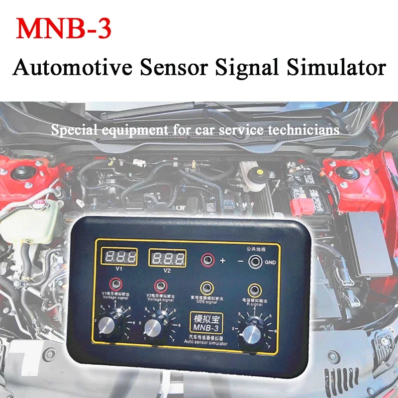 

Automobile Vehicle Signal Generator Voltmeter MNB-3 Car ECU Tester Auto Sensor Signal Simulator Repair Tool