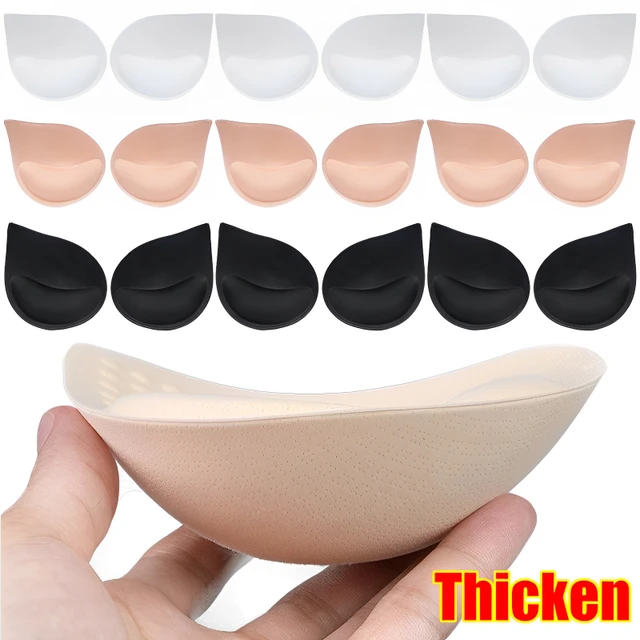 3D Push Up Bra Pads Inserts Women Underwear Small Breast Lift Breathable Sponge  Padded Bra Pad Lining Swimsuit Bra Insert - AliExpress