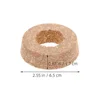 6 Pcs Indoor Hydroponic Vase Block Terrarium Cork Lid Wood for Bottles Glass Planter 3