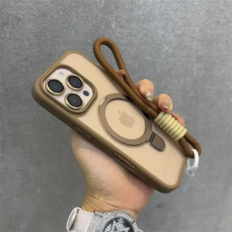 for Magsafe Candy Color Contrast Lanyard Case for iPhone 17 thumbnail 8