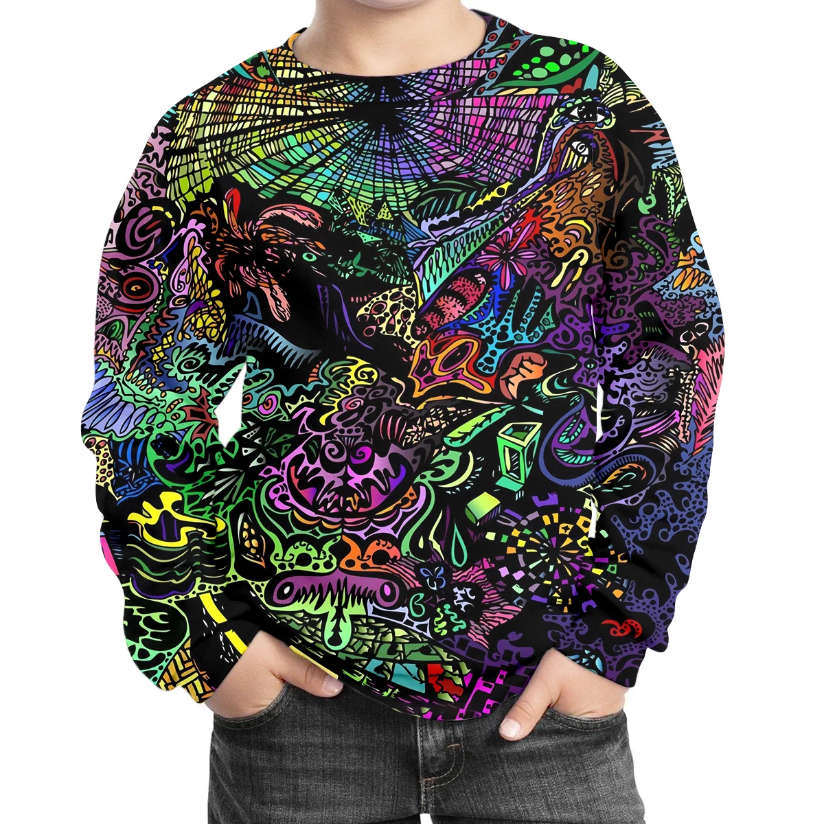 

Kid Sweaters Spring Sport 15 Year Old Girl Crew Neck Sweatshirts Casual Style Children's Clothing For Boy Pullover Drop Shipping