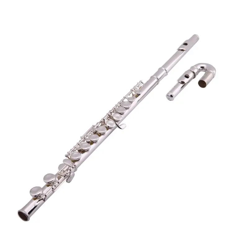 Hot Selling Flute PFA 201ESU Curved Headjoints Split 16 keys Closed Hole C Tune Nickel Silver with case