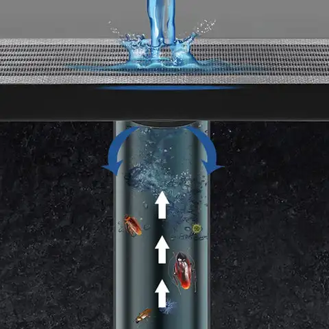 Rete Filtro Capelli Per Scarico Doccia - Adesivo PVC 100mm X 10m Con Spatola, Anti Intasamento - Foto 6