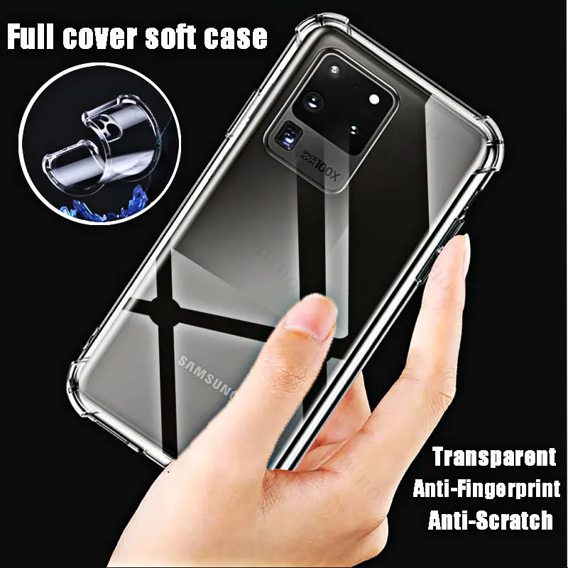 Crystal Clear Shockproof Anti-Scratch Soft Case
