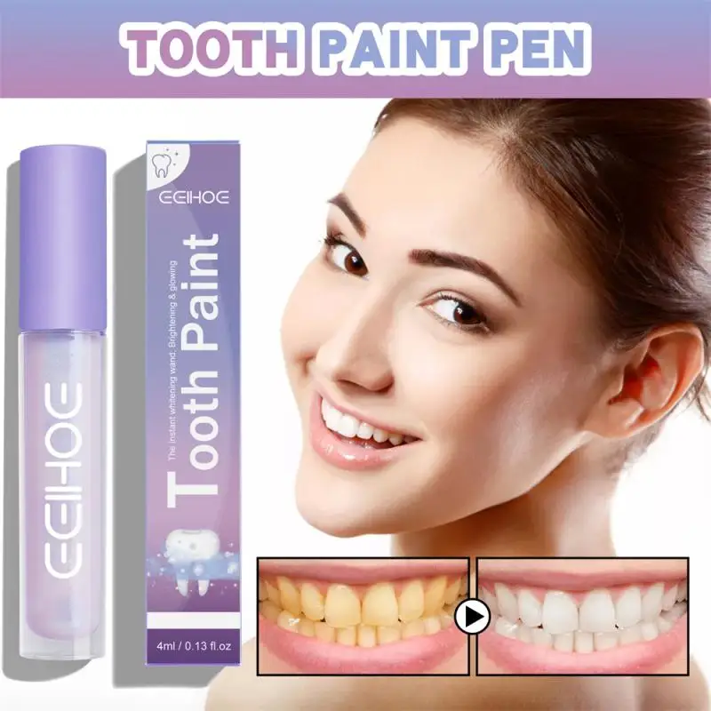 

EELHOE Teeth Whitening Pen Clean Mouth Remove Plaque Tartar Essence Brush Tooth Decay Effective Quick Beauty Makeup Products