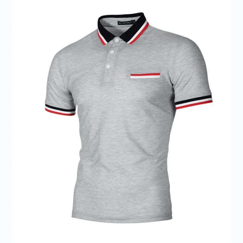 Man Golf Wear Polo Short Sleeve Sports Shirts Quick Dry Breathable Golf Outfit Clothing 2022 Mens Golf Polo Shirts New Summer