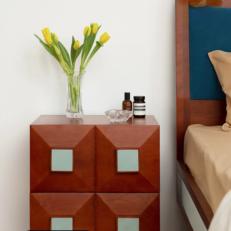 

Retro modular cabinet floor cabinet bedside table living room side cabinet