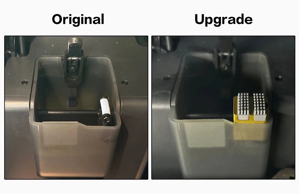 Für Bambulab P1S X1 Serie Düse Silikon Wischer Düsen Pinsel Hotbed montiert Wäscher für Bambu Labor Reinigungswerkzeug 3D-Drucker – Detail 4