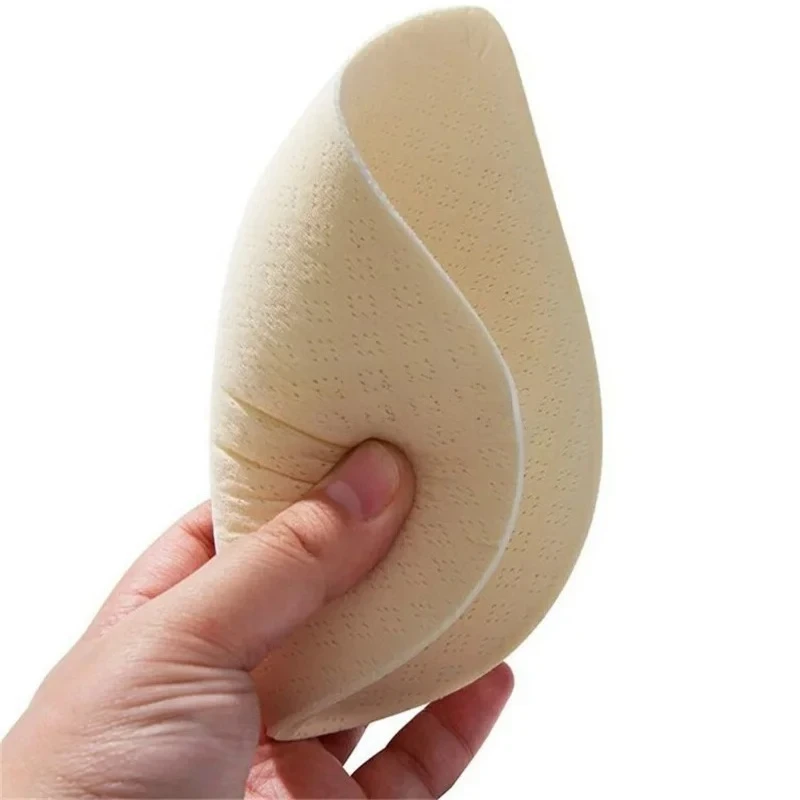 Thick Latex Bra Pads Push Up Breast Enhancer Removeable Bra Padding Inserts Cups 2PCS For Swimsuit Bikini Padding bra pads inserts bra insert pads