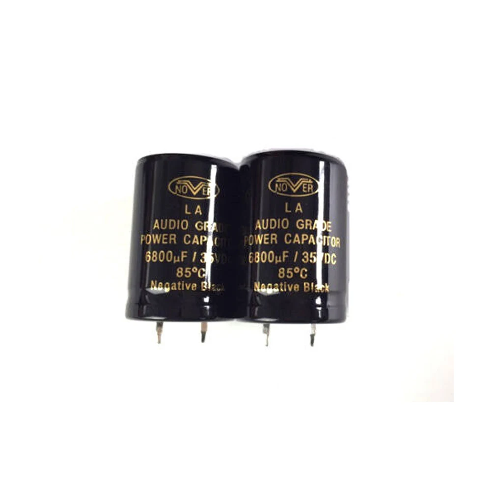 2pcs 6800uF 35V Nover 85 Degrees Electrolytic Capacitor For Audio Hi-Fi Filter 2