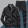 Men's Sportswear New Fashion Spring Autumn Sets Training Suit 2 Pieces Set Jacket+Sweatpant Male Casual Tracksuit 3