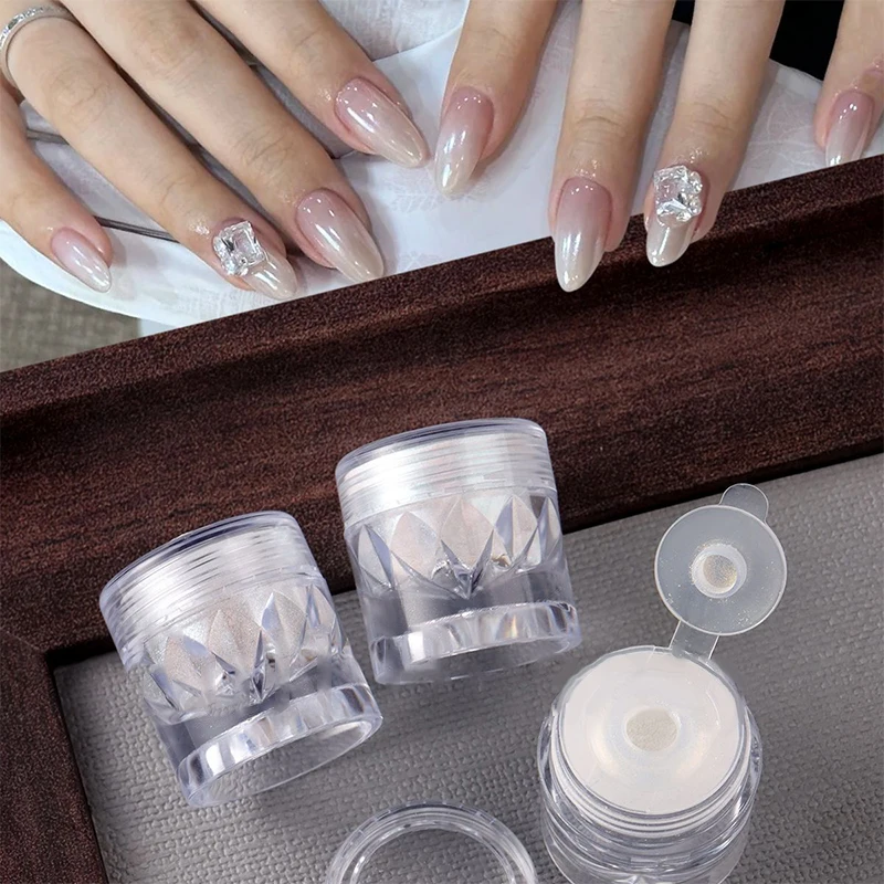 Crystal Plating Ultra-Bright Metallic Nail Powder - Moonlight Effect