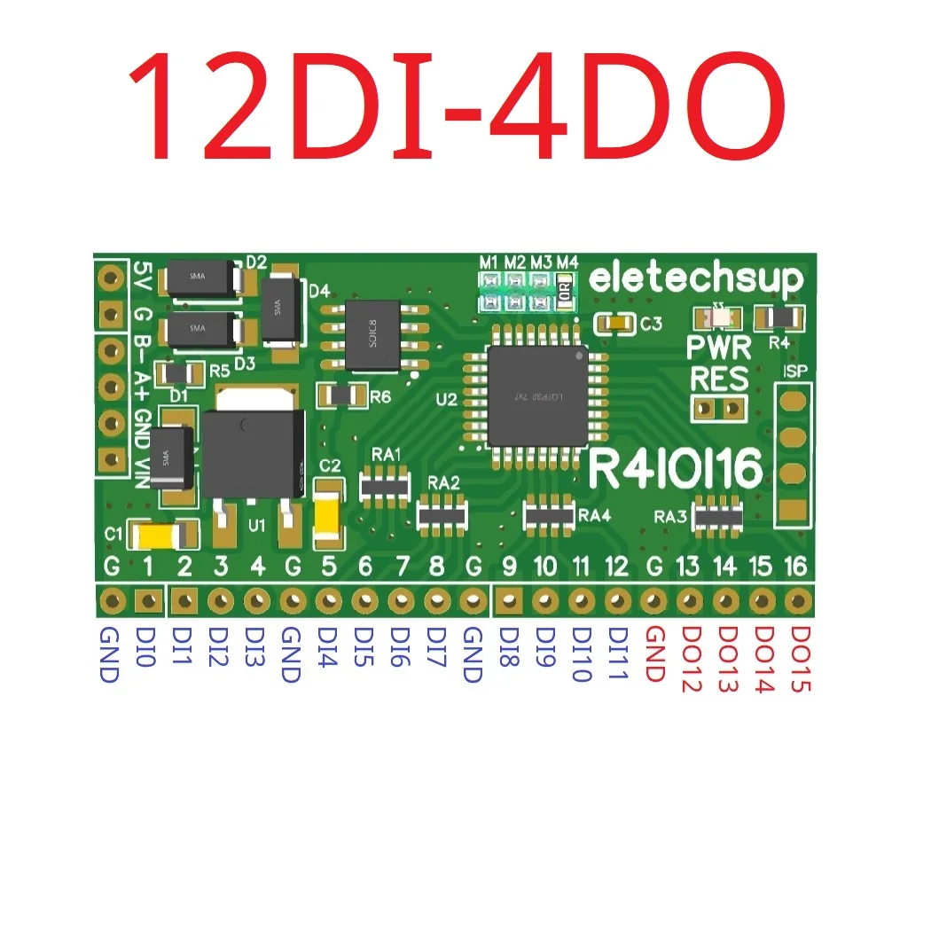 ตัวเลือกสินค้า โมดูลควบคุมอัจฉริยะ RS485 Modbus RTU สำหรับระบบอัตโนมัติ