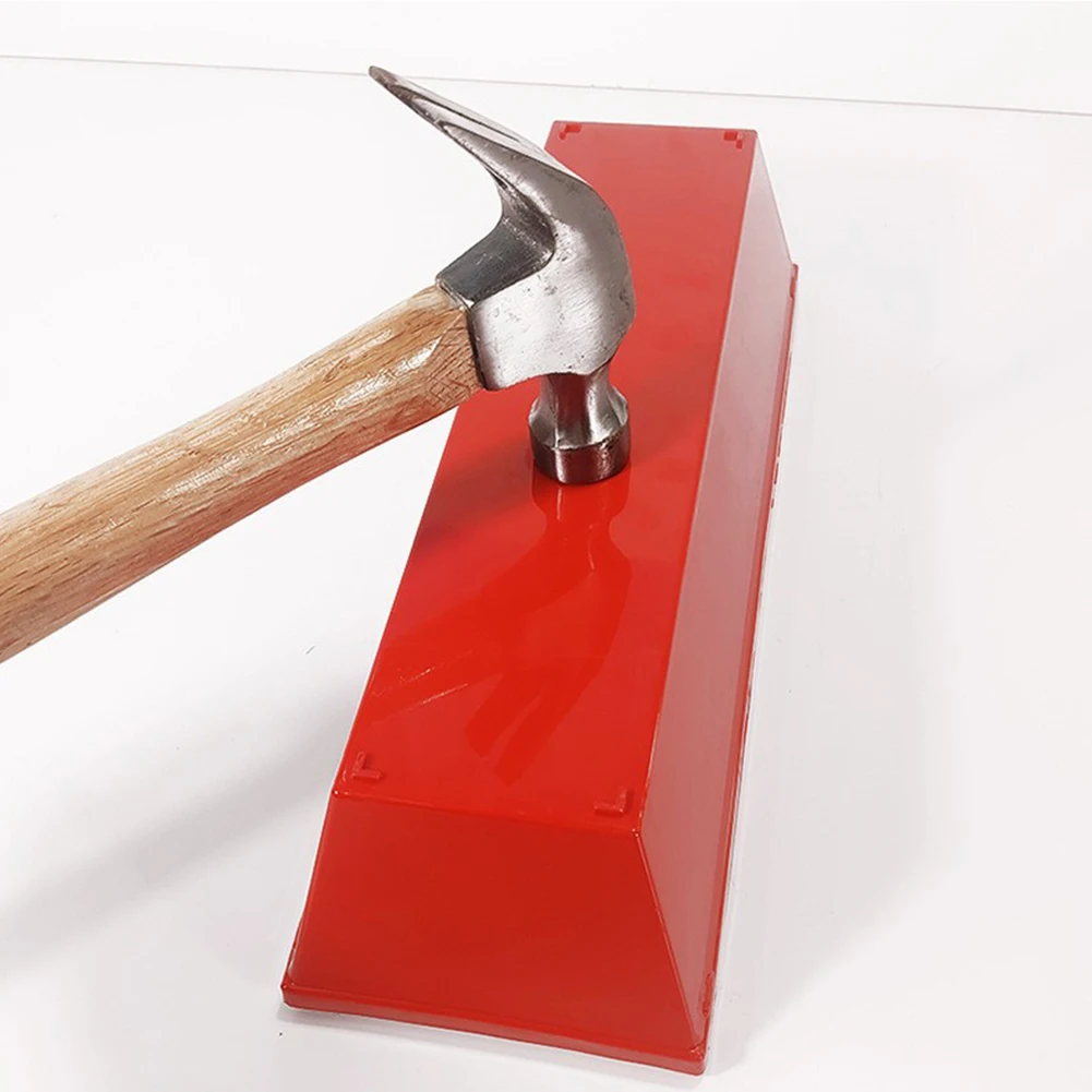 Plastic Drywall Mud Pan with Scraping Bar Spatula Drywall Mud Pans Lightweight Tool Tray for Quicker Cleaning