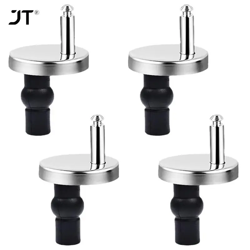 

2pcs/lot Stainless Steel Toilet Seats Top Fix Hinge Home Hardware Toilet Seat Hinges Soft Release Quick Fit Replacement