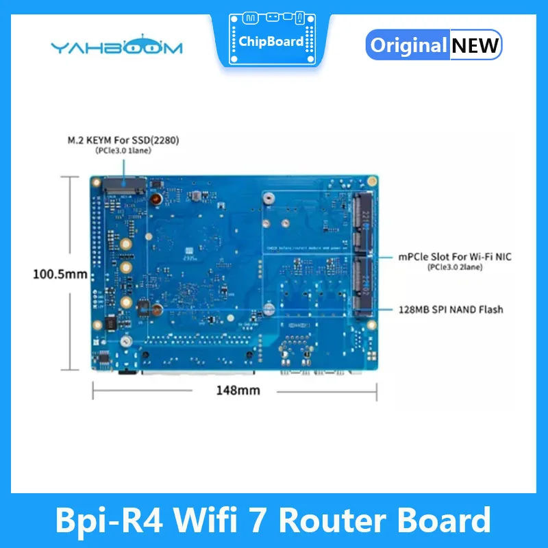 ٳ  Bpi-R4   , Mtk Mt7988a , 4g   8g Emmc º, 7