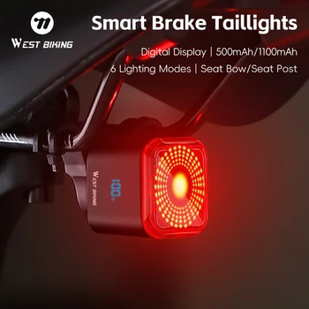 Brake-Sensing LED Bike Taillight 1